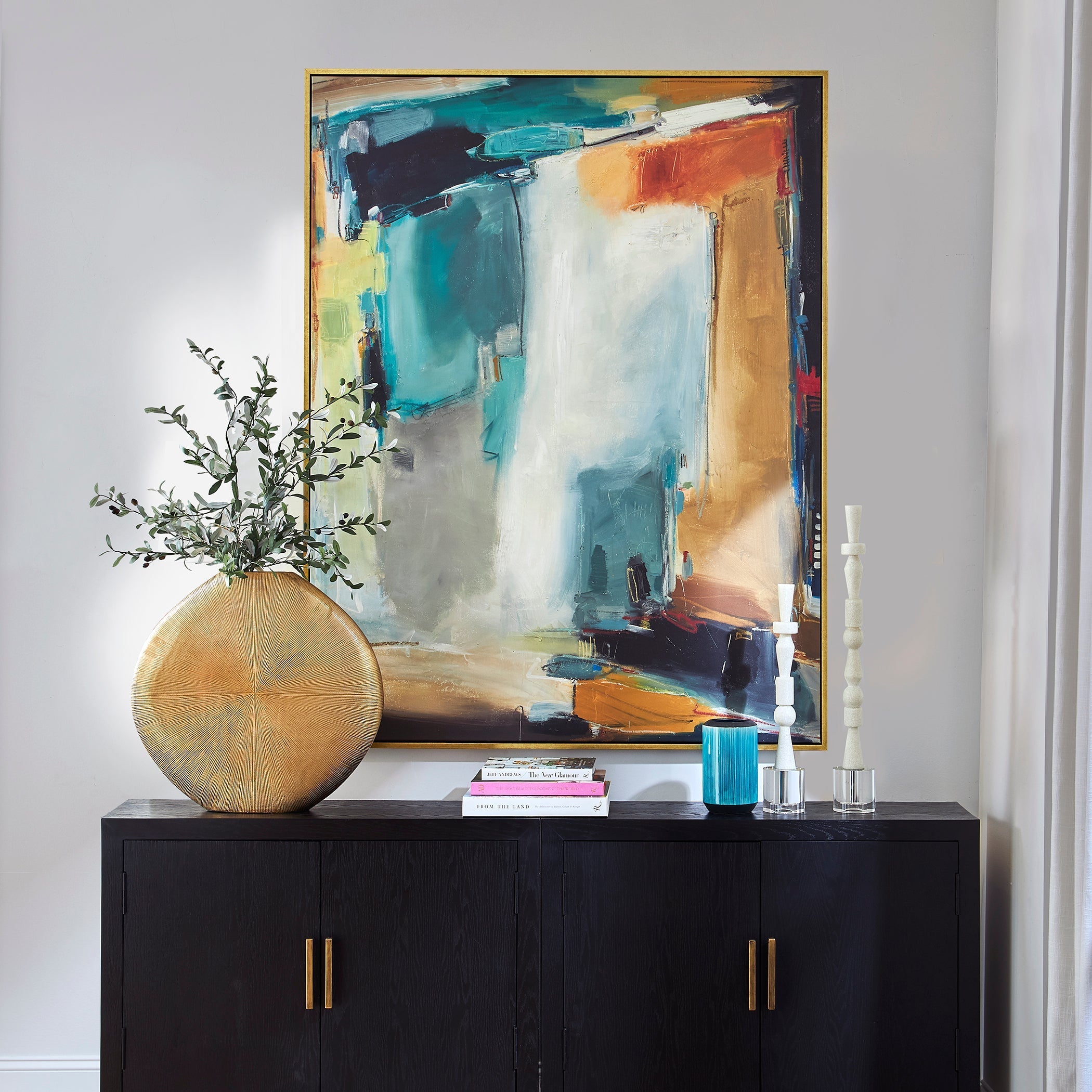 Uttermost Home Motor Freight - To be Quoted Uttermost Painters High Revisited Framed Abstract Art