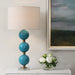 Uttermost Lighting Uttermost Palawan Blue Glaze Table Lamp