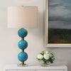 Uttermost Lighting Uttermost Palawan Blue Glaze Table Lamp