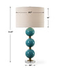 Uttermost Lighting Uttermost Palawan Blue Glaze Table Lamp