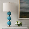 Uttermost Lighting Uttermost Palawan Blue Glaze Table Lamp
