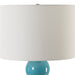 Uttermost Lighting Uttermost Palawan Blue Glaze Table Lamp