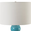 Uttermost Lighting Uttermost Palawan Blue Glaze Table Lamp
