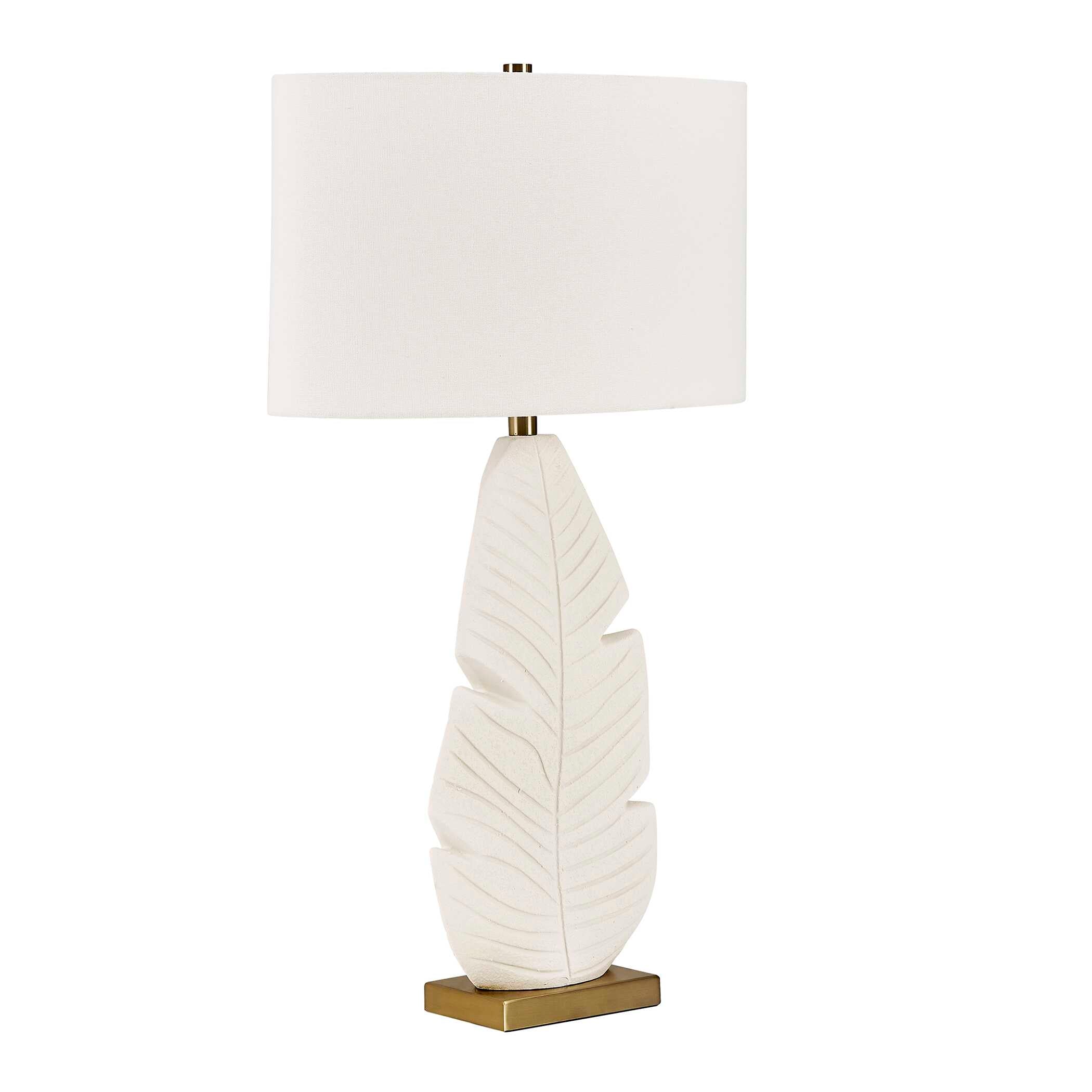 Uttermost Uttermost Palm Leaf White Table Lamp