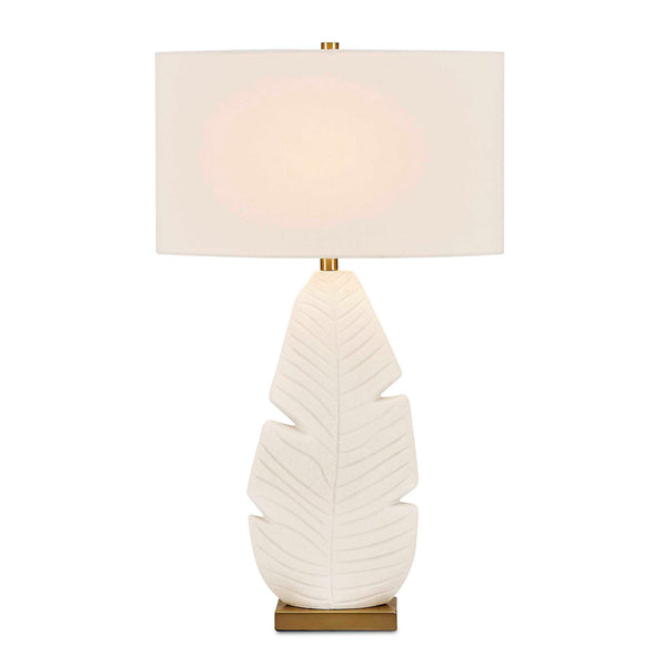 Uttermost Uttermost Palm Leaf White Table Lamp