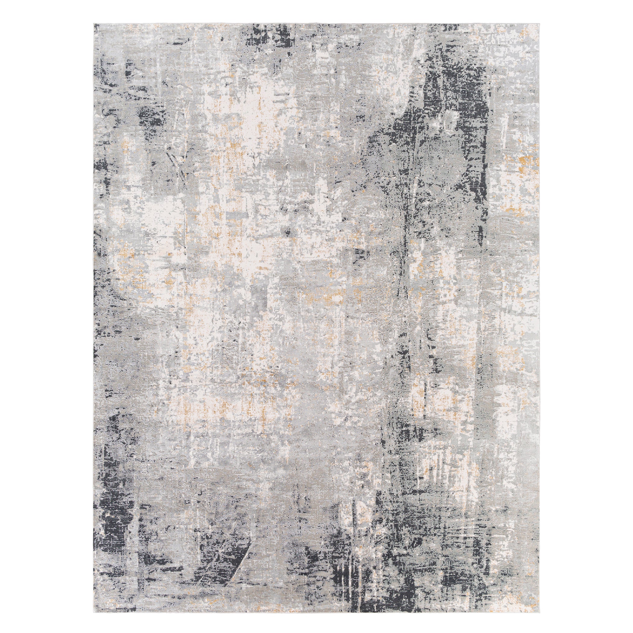 Uttermost Home Decor Uttermost Paoli Gray Abstract 5 X 7.5 Rug
