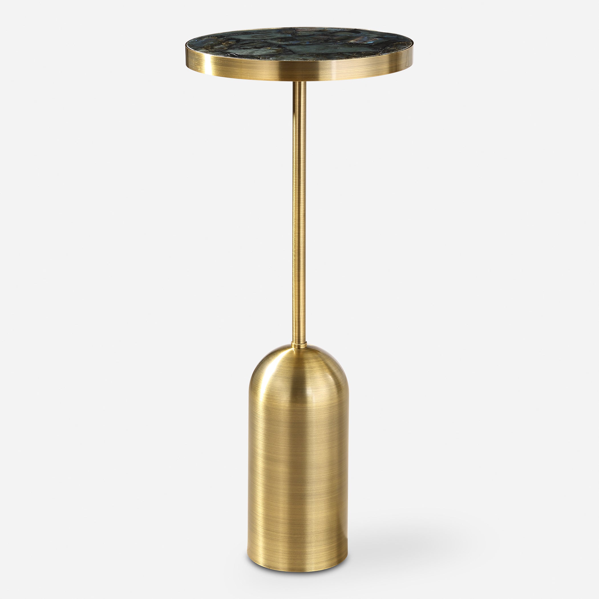 Uttermost Furniture Uttermost Pascal Brass Drink Table