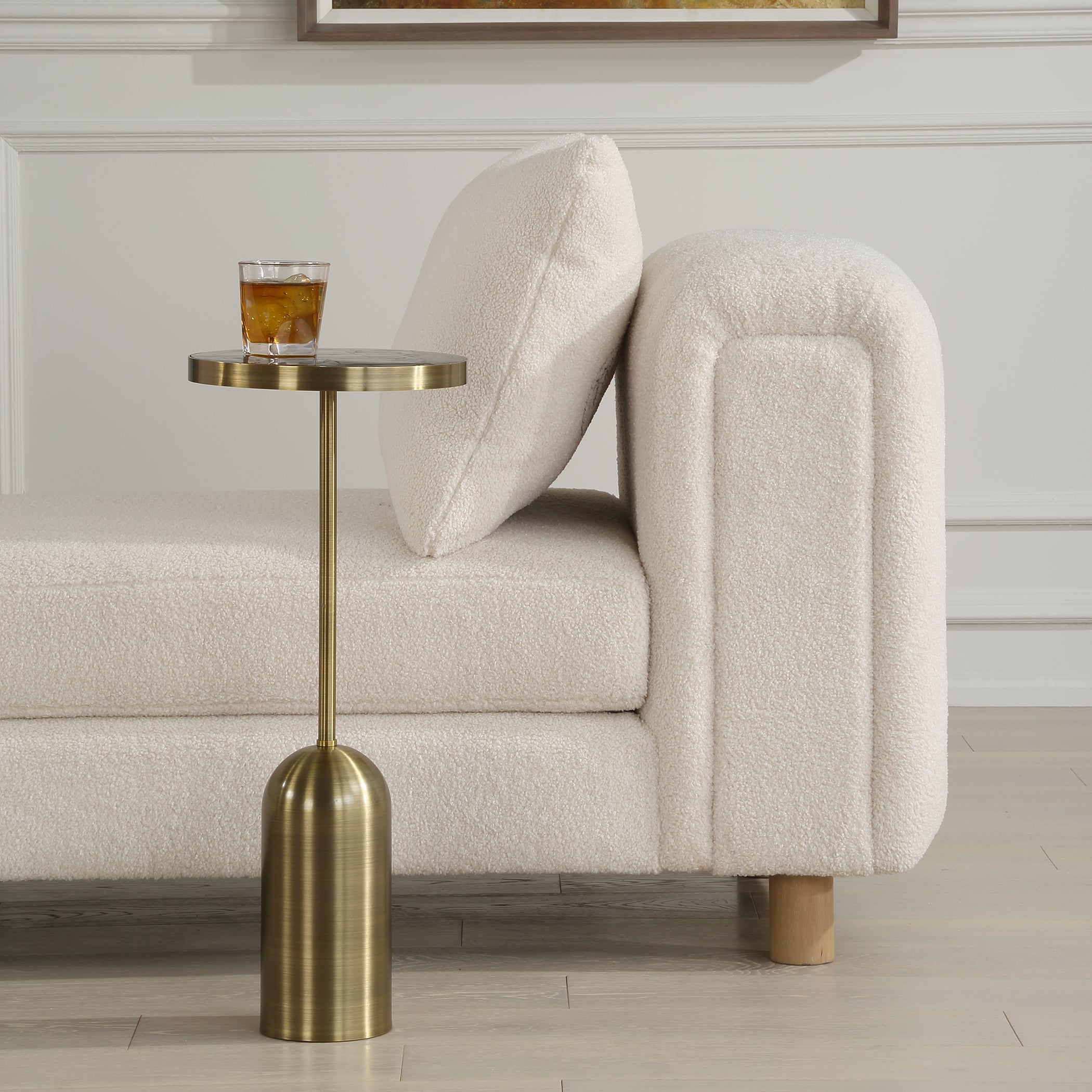 Uttermost Furniture Uttermost Pascal Brass Drink Table