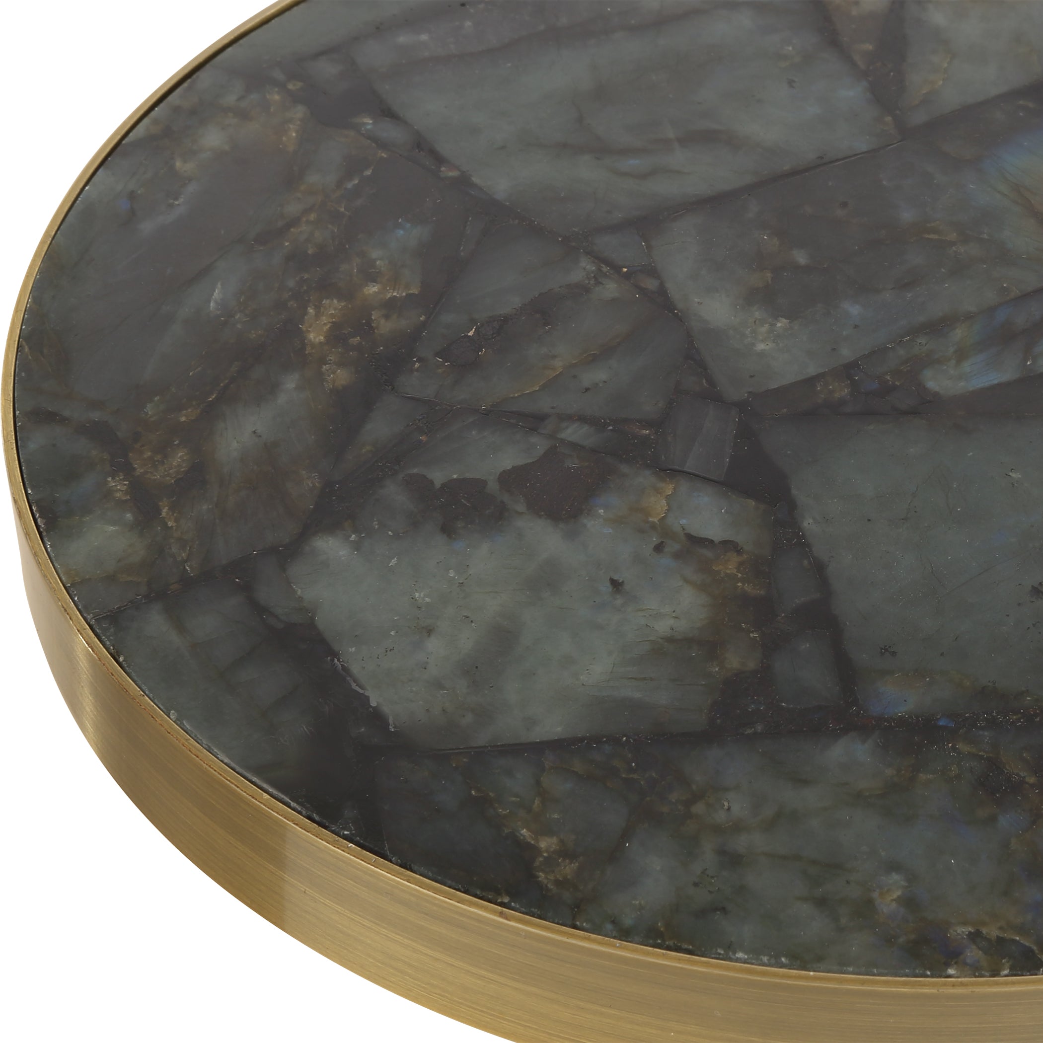 Uttermost Furniture Uttermost Pascal Brass Drink Table