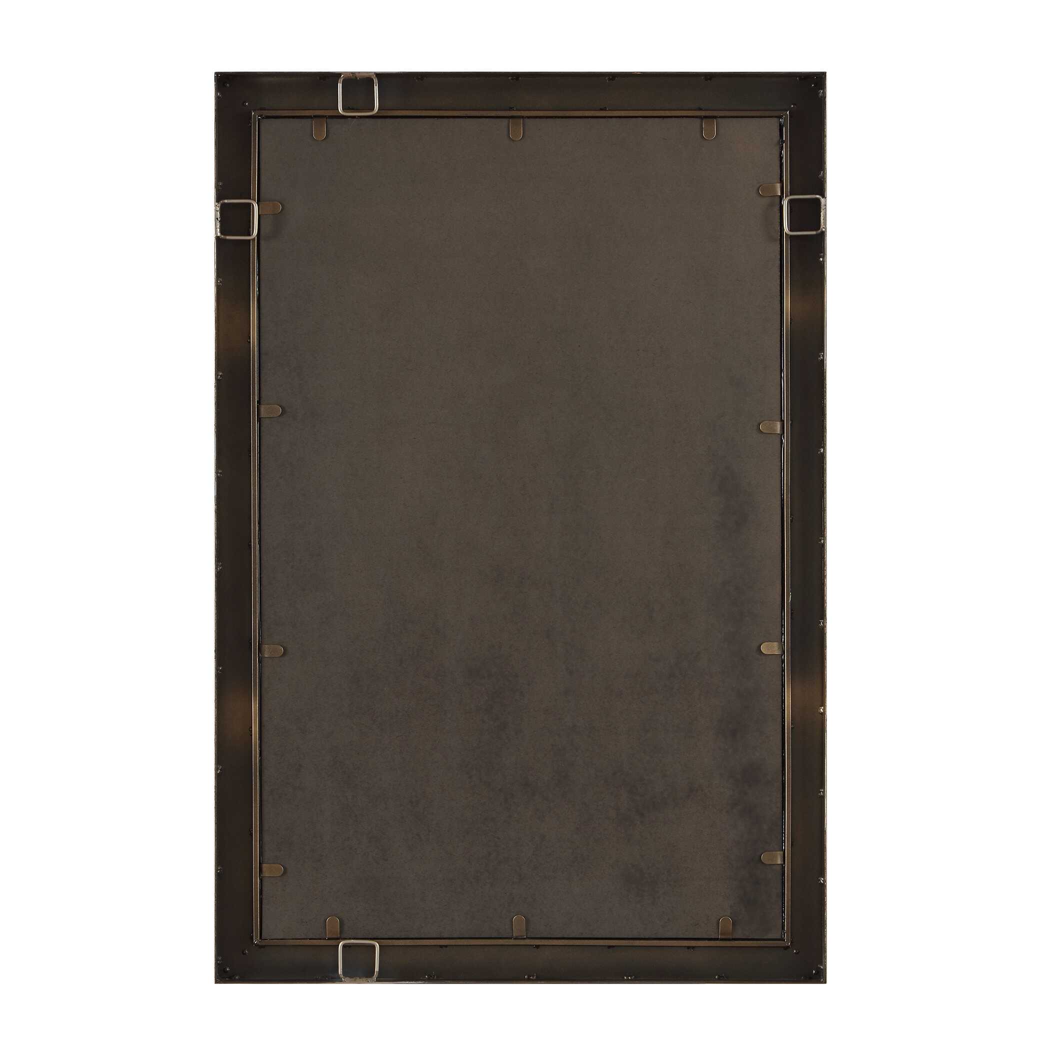 Uttermost Home Decor Uttermost Pave Rectangular Travertine Mirror