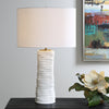 Uttermost Lighting Uttermost Pavlova Glossy White Table Lamp