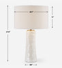 Uttermost Lighting Uttermost Pavlova Glossy White Table Lamp