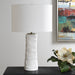 Uttermost Lighting Uttermost Pavlova Glossy White Table Lamp
