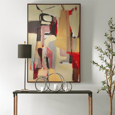 Uttermost Home Oversize - Rate to Be Quoted Uttermost Peaches Framed Canvas Abstract Art