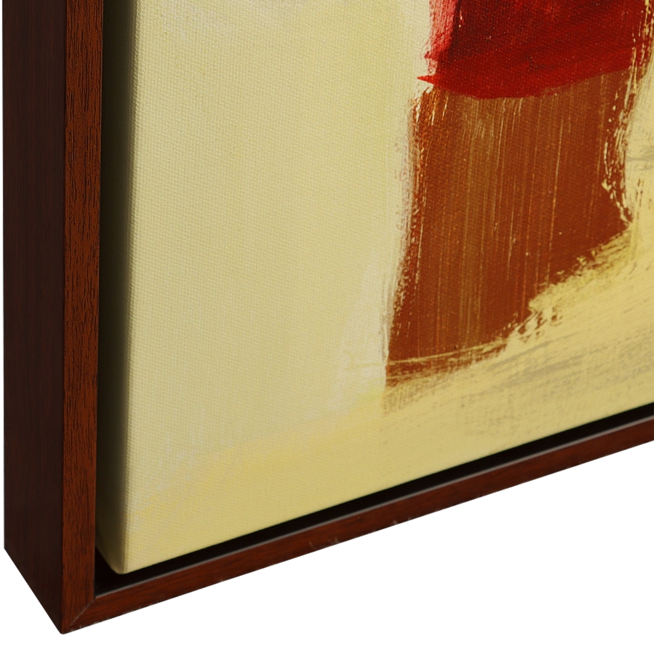 Uttermost Home Oversize - Rate to Be Quoted Uttermost Peaches Framed Canvas Abstract Art