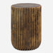 Uttermost Furniture Uttermost Peaks And Valleys Gold Accent Table