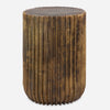 Uttermost Furniture Uttermost Peaks And Valleys Gold Accent Table