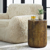 Uttermost Furniture Uttermost Peaks And Valleys Gold Accent Table