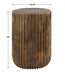 Uttermost Furniture Uttermost Peaks And Valleys Gold Accent Table