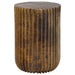 Uttermost Furniture Uttermost Peaks And Valleys Gold Accent Table