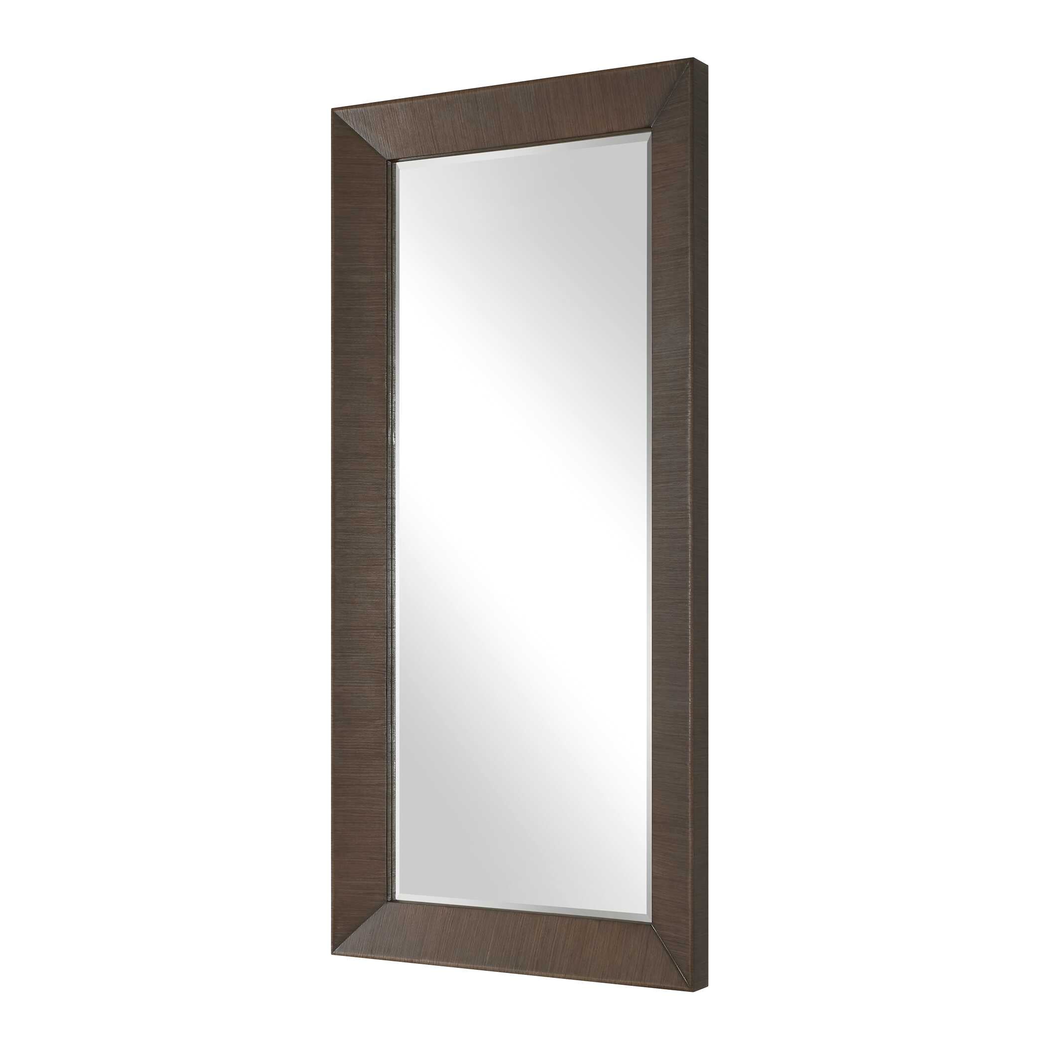 Uttermost Home Decor Uttermost Pearce Tall Walnut Mirror