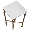 Uttermost Furniture Uttermost Penelope White Marble Accent Table
