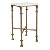 Uttermost Furniture Uttermost Penelope White Marble Accent Table