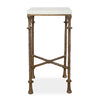 Uttermost Furniture Uttermost Penelope White Marble Accent Table