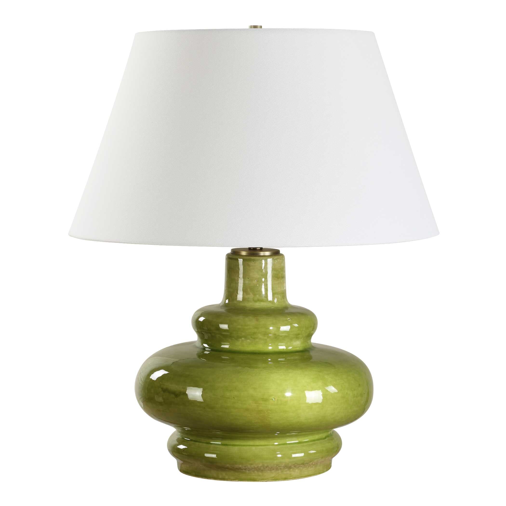 Uttermost Lighting Uttermost Penny Moss Green Table Lamp
