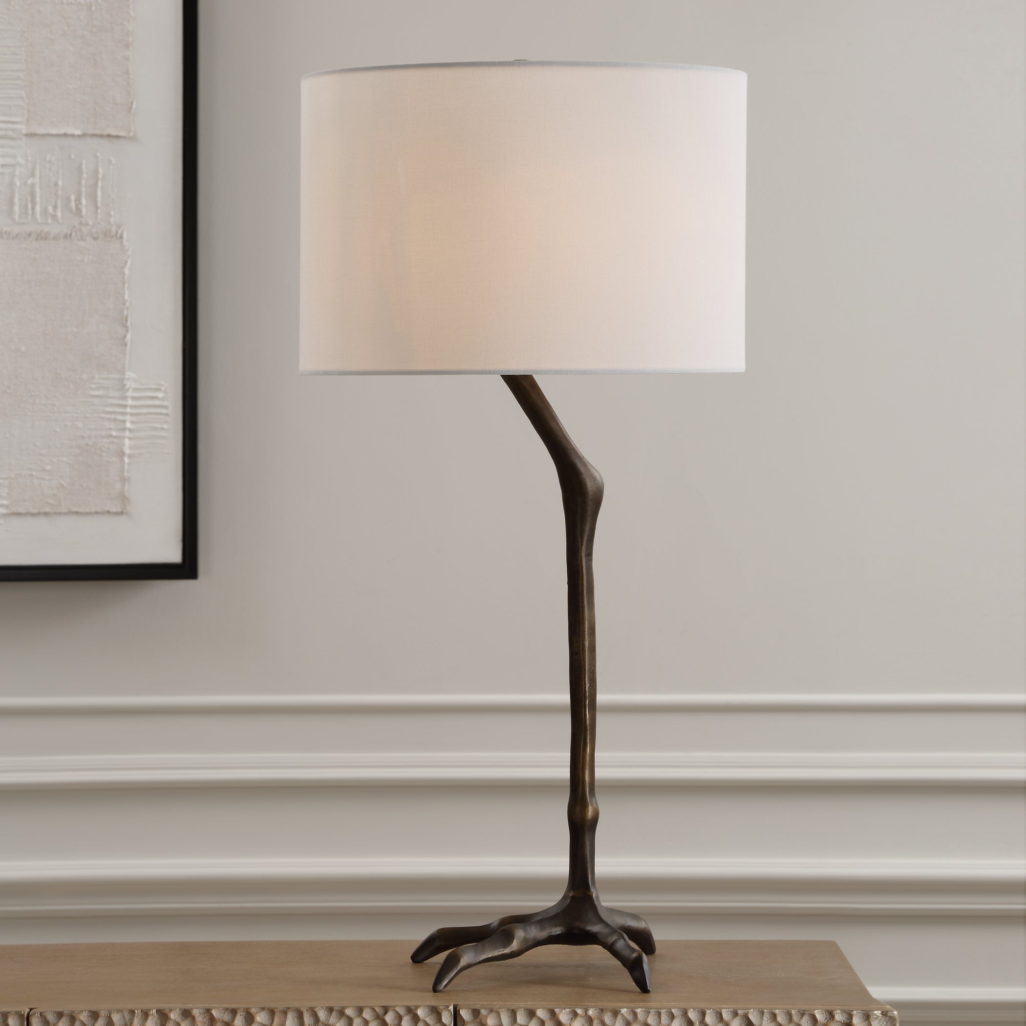 Uttermost Lighting Uttermost Perch Bird-Leg Table Lamp