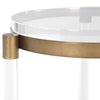 Uttermost Uttermost Pereira Round Acrylic Accent Table