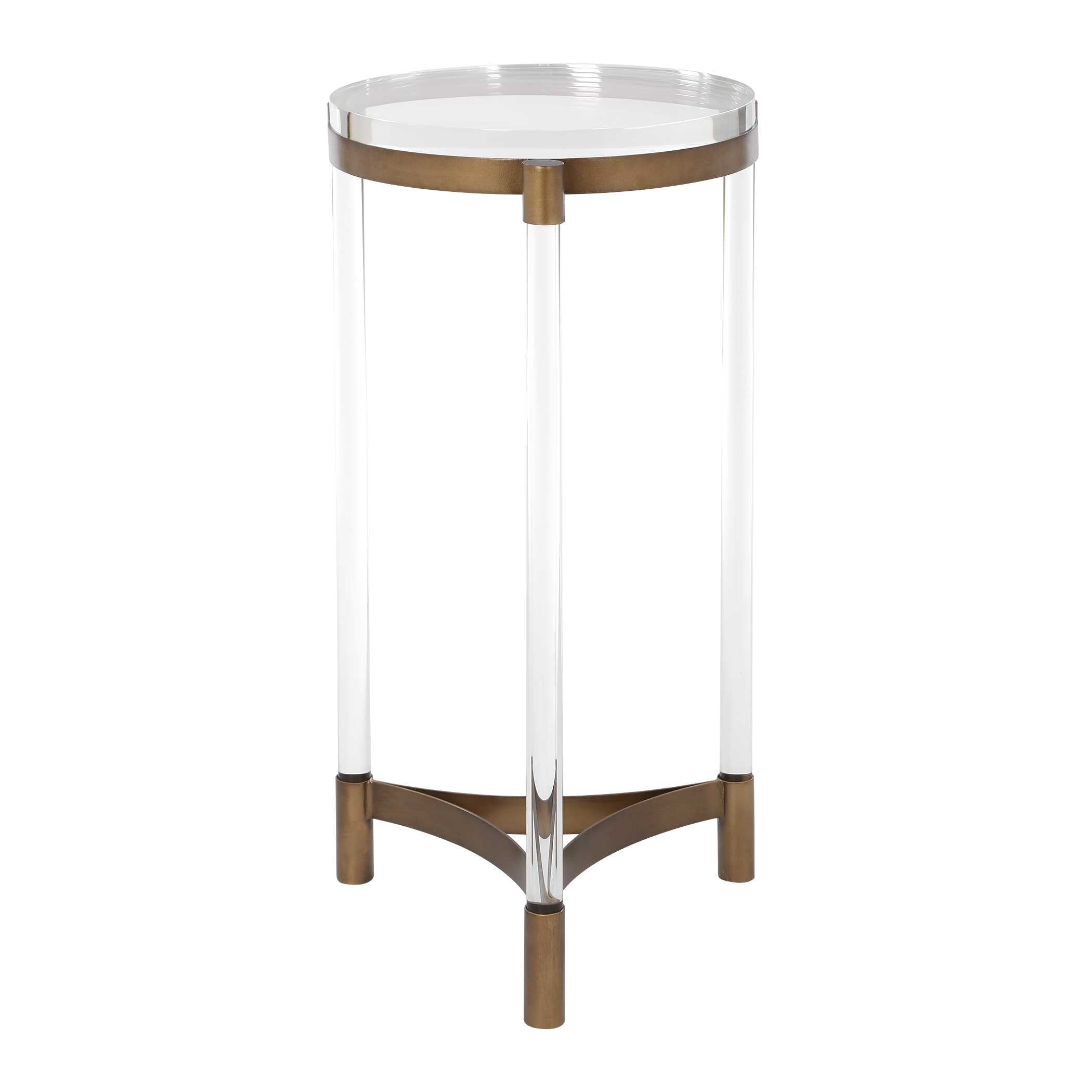 Uttermost Uttermost Pereira Round Acrylic Accent Table