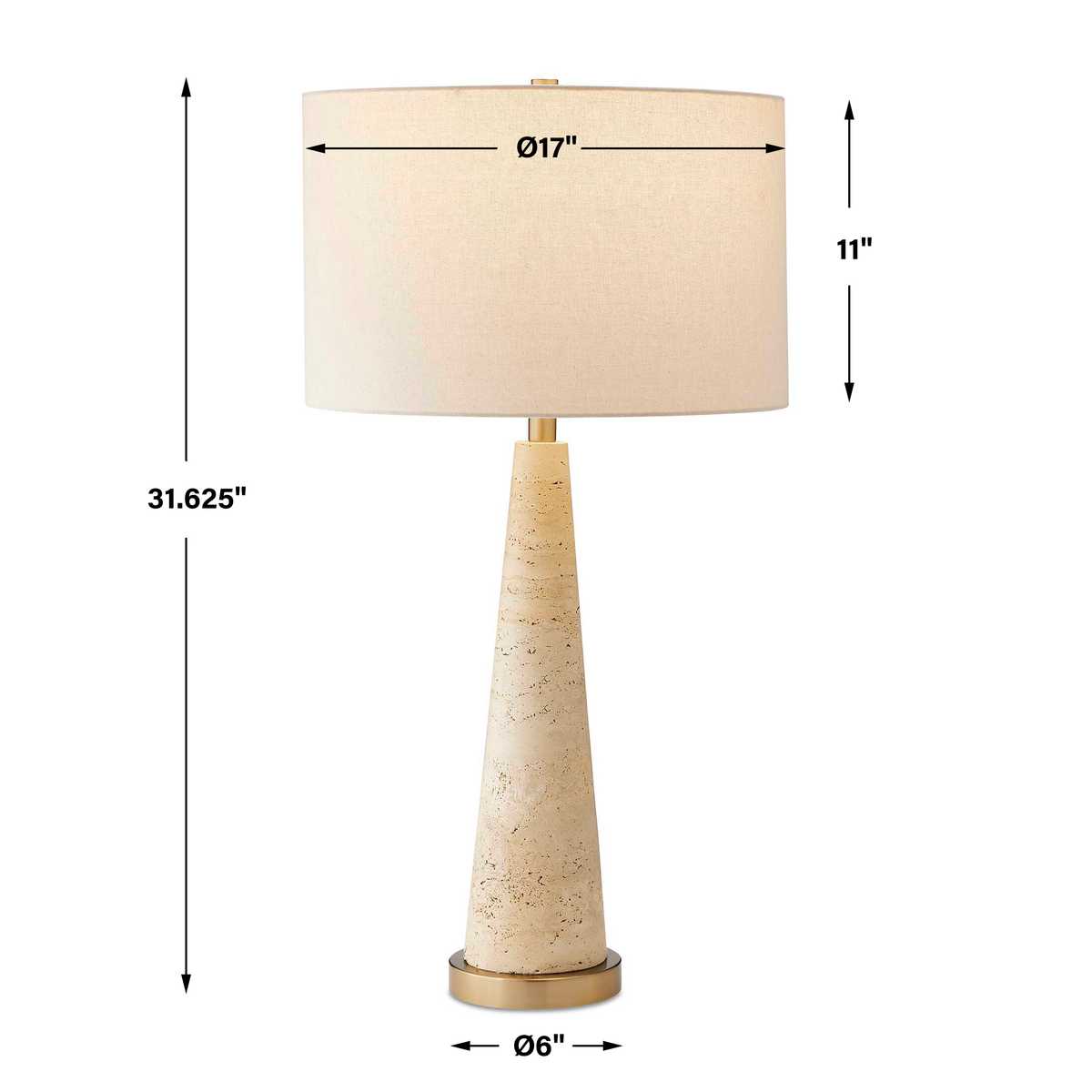 Uttermost Lighting Uttermost Perkins Table Lamp - CLOSEOUT