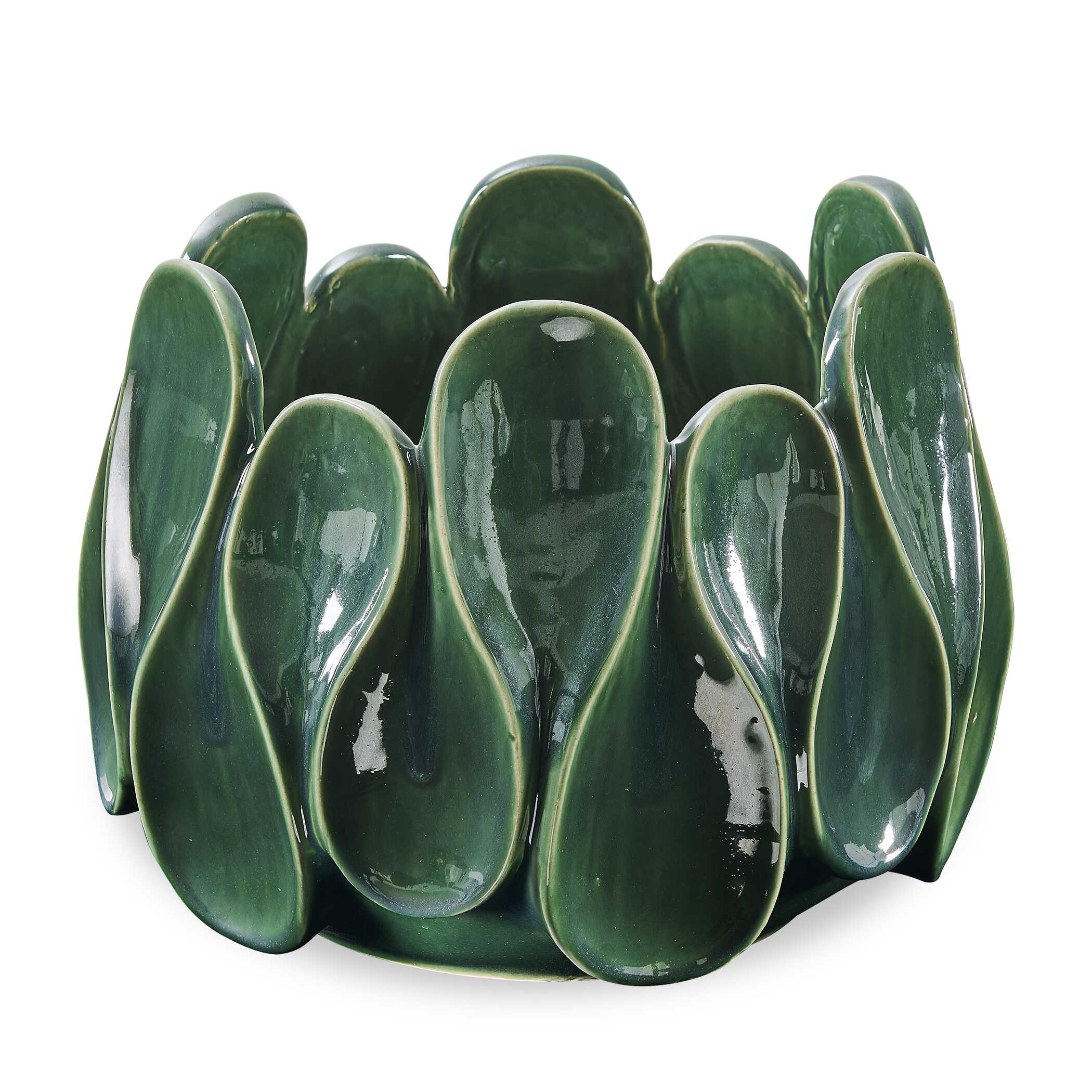 Uttermost Uttermost Petal Pinch Indoor-Outdoor Bowl