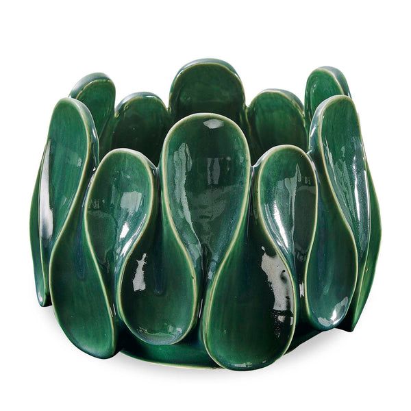 Uttermost Uttermost Petal Pinch Indoor-Outdoor Bowl