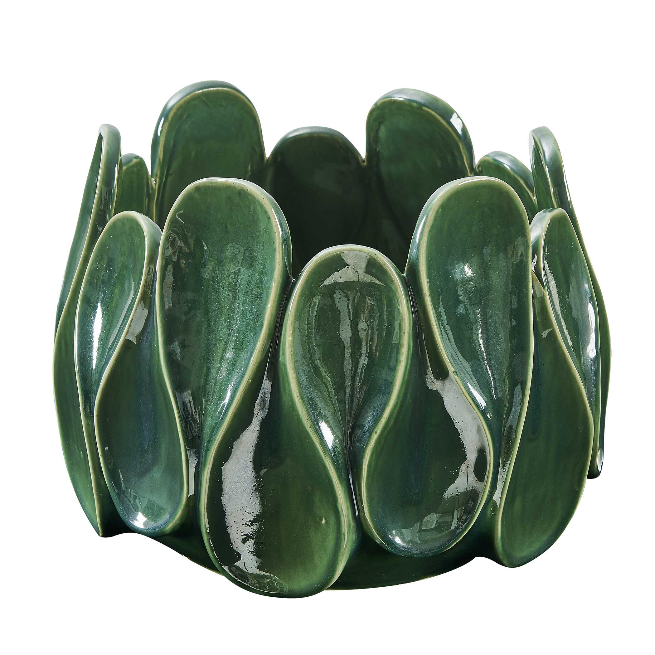 Uttermost Uttermost Petal Pinch Indoor-Outdoor Bowl