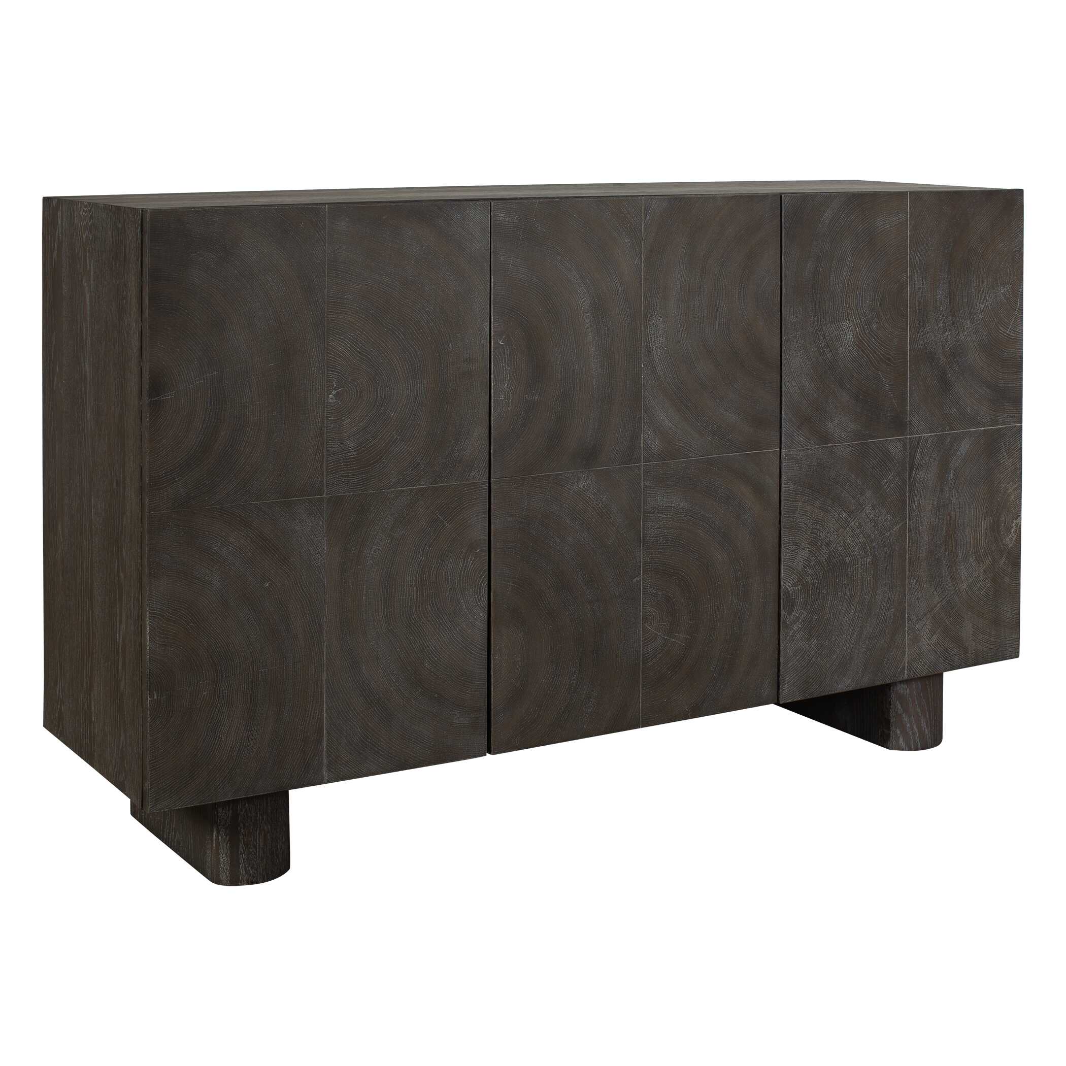 Uttermost Furniture Uttermost Phineas 3 Door Modern Cabinet