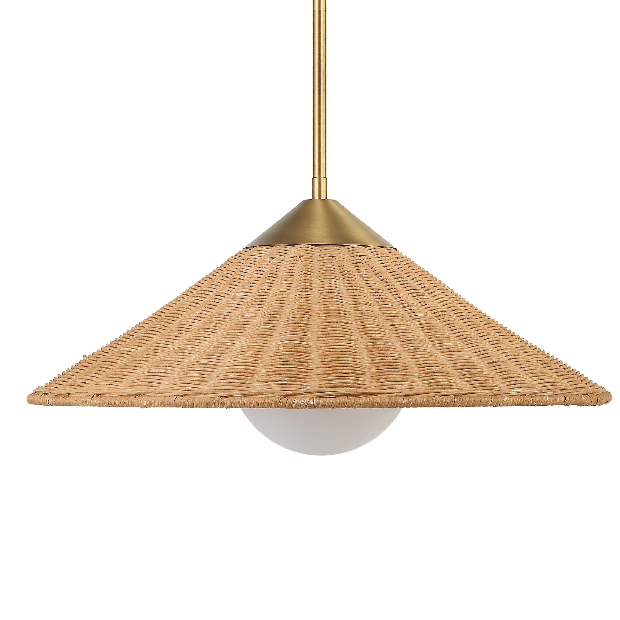 Uttermost Home Uttermost Phuvinh 1 Light Rattan Shade Pendant