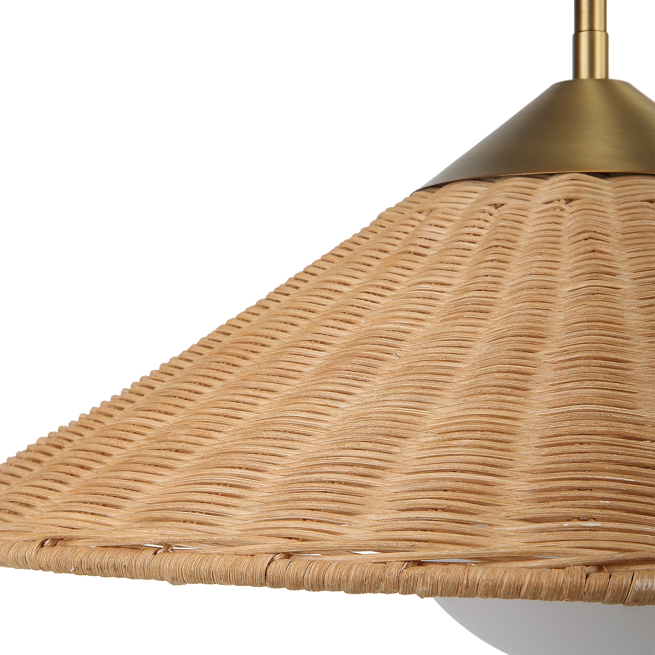 Uttermost Home Uttermost Phuvinh 1 Light Rattan Shade Pendant