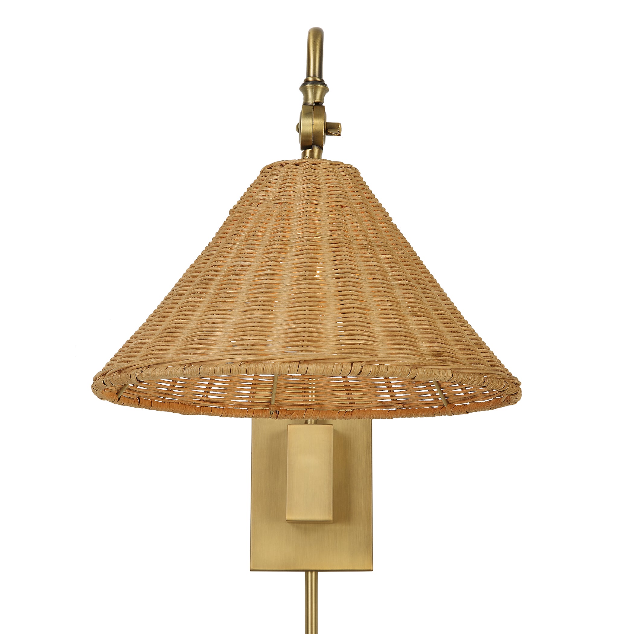 Uttermost Home Decor Uttermost Phuvinh 1 Light Rattan Shade Sconce