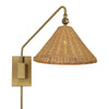 Uttermost Home Uttermost Phuvinh 1 Light Rattan Shade Sconce