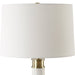 Uttermost Lighting Uttermost Plinth White Marble Table Lamp