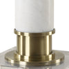 Uttermost Lighting Uttermost Plinth White Marble Table Lamp