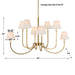 Uttermost Lighting Uttermost Poppins, 8 Lt Chandelier - CLOSEOUT