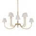 Uttermost Lighting Uttermost Poppins, 8 Lt Chandelier - CLOSEOUT