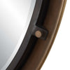 Uttermost Home Decor Uttermost Porthole Bronze Round Mirror