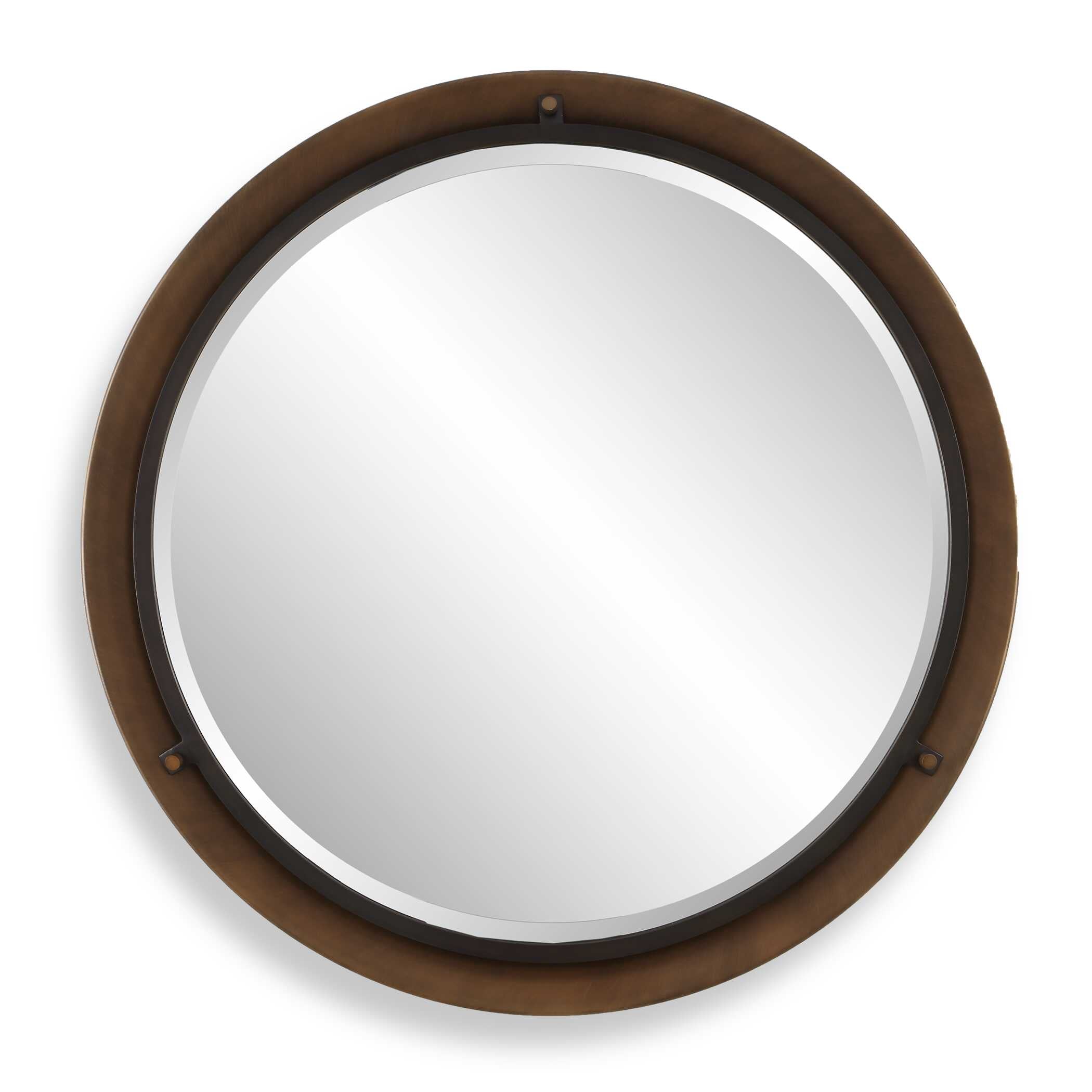 Uttermost Home Decor Uttermost Porthole Bronze Round Mirror