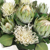 Uttermost Uttermost Protea Blooms White Bowl Centerpiece