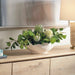 Uttermost Uttermost Protea Blooms White Bowl Centerpiece