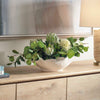 Uttermost Uttermost Protea Blooms White Bowl Centerpiece